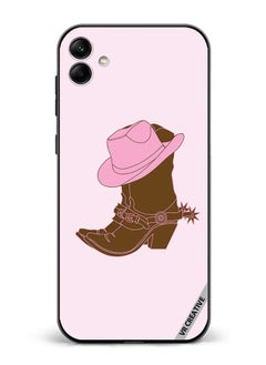 Protective Case Cover For Samsung Galaxy A04 Boots Design Multicolour