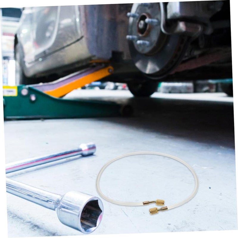 Multi usage Luxshiny Charging Hose for Car Air Conditioner R22/r134a Compatible High Pressure Resistance 90cm Long Charging Hose Tight fitted parts - Image 5