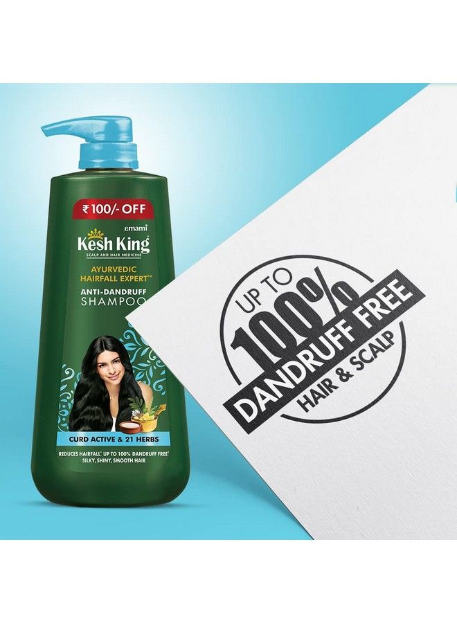 Kesh King شامبو إتش كينج لعلاج فروة الرأس والشعر من شركة أيورفيدا لتساقط الشعر ومضاد للقشرة - Image 5