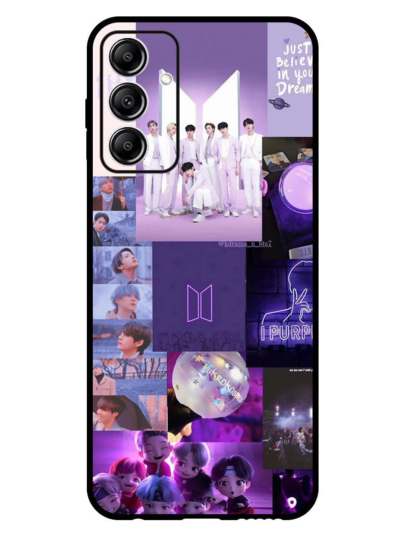 Theodor Protective Case Anti Scratch Shock Proof Bumper Cover For Samsung Galaxy A35 BTS collage - Image 1