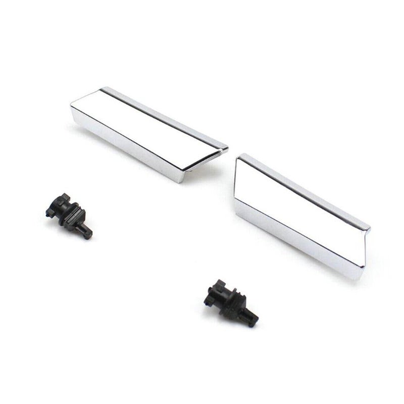 RONTCOS 2Pcs Headlight Washer Nozzle Cover Chrome Clip For 20062011 LEXUS GS300 GS350 GS430 GS450h GS460 RightLeft 8520730031 8520830031