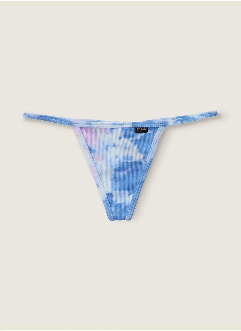 PINK Cotton V-String Panty