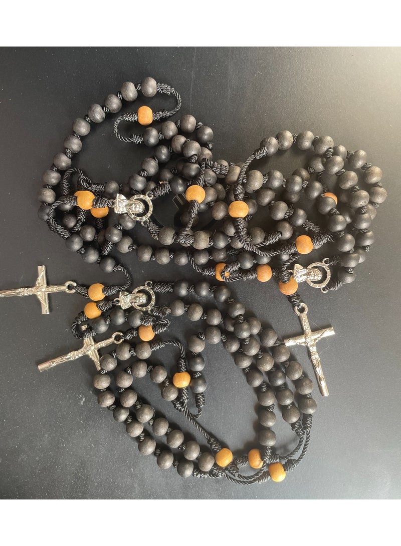 Natural Karungali Rosary(Ebony wood)combo off 3 - Image 1