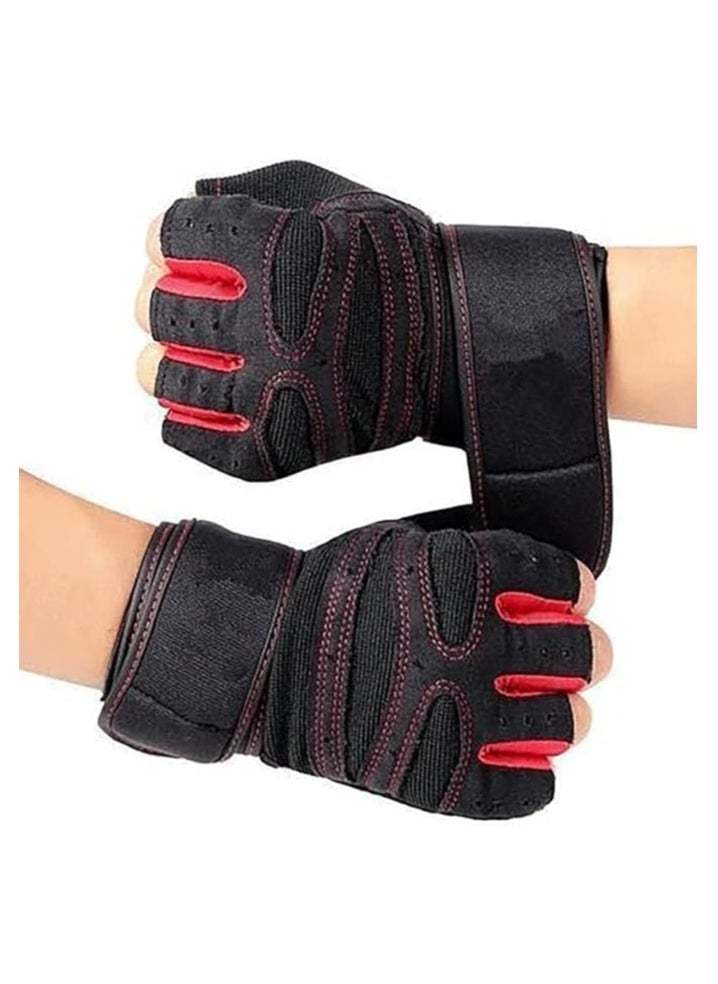 Fitness Weightlifting Outdoor Sports Anti-Slip Adjustable Velcro Strap Gloves,Size L - pzsku/Z4AC33C295982521BB8E4Z/45/_/1714226039/03019b0d-e54c-45e2-994b-ba67bc1ad6ea