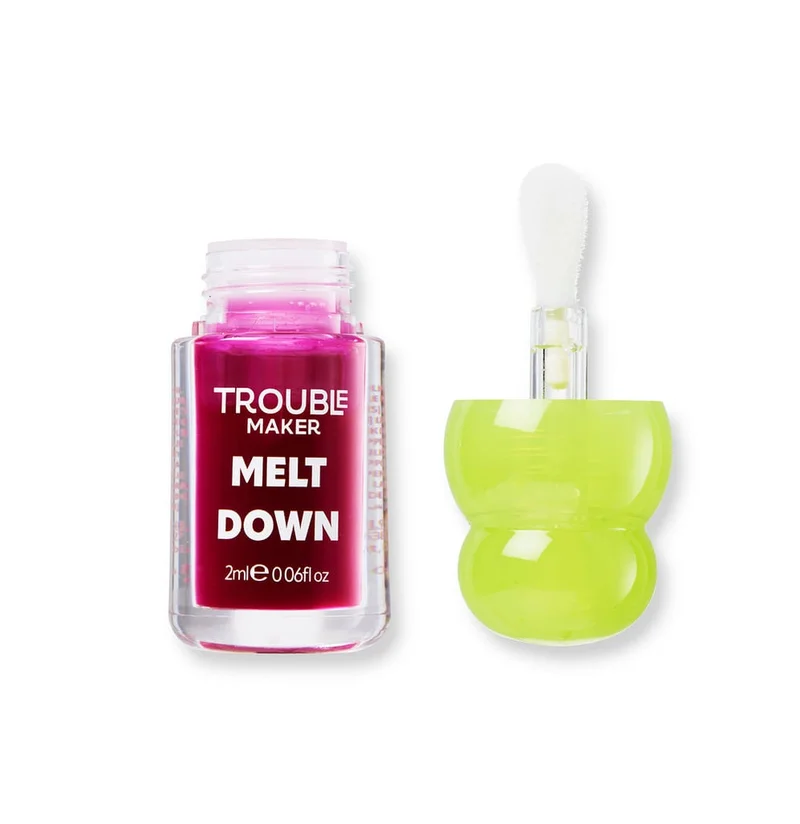 Trouble Maker Trouble Maker Melt Down Lip Oil Tipping Point Purple