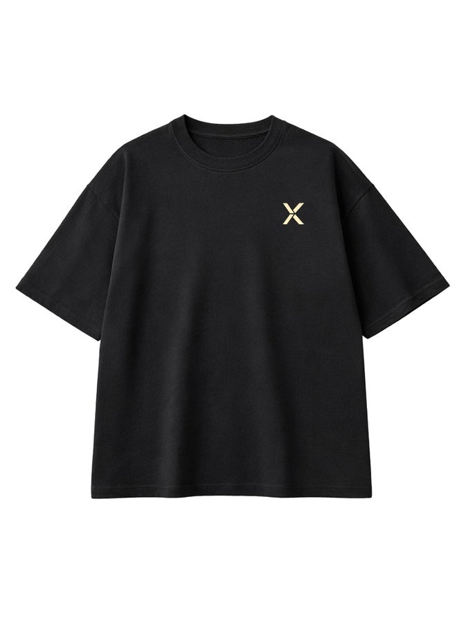 NOMAiX Astronaut T-Shirt │ Globe Compass Back Print │ Expat Streetwear │ Oversized Fit │ Made in UAE - Image 4
