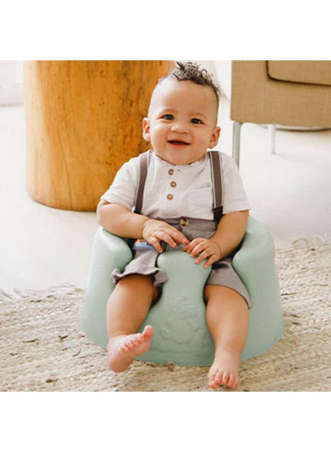 Bumbo Infant Floor Seat Baby Sit Up Chair and Sitting Support for 3 to 12 Months Old with 3 Point Adjustable Safety Strap, 2 Pack, Hemlock Green - Image 3