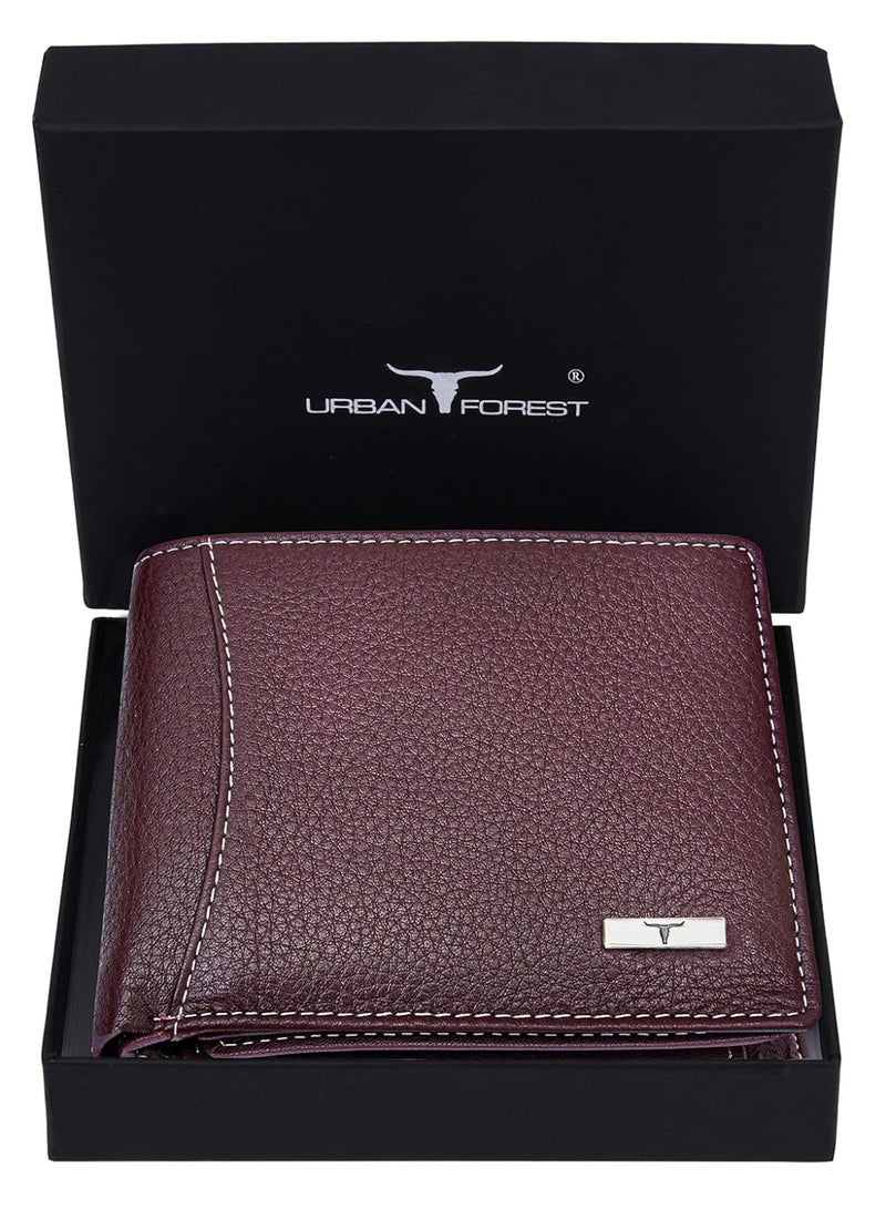 URBANFOREST URBAN FOREST Oliver Brown Leather Wallet for Men with Box - Image 1