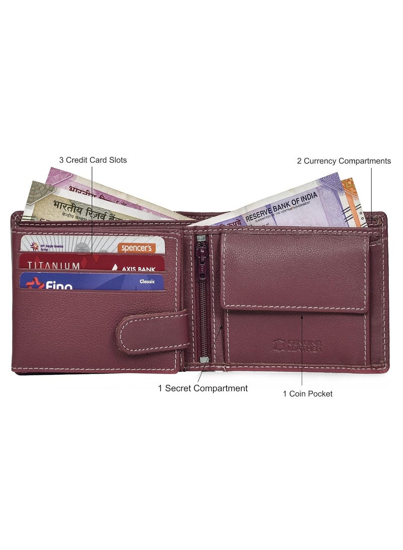 URBANFOREST URBAN FOREST Oliver Brown Leather Wallet for Men with Box - Image 5