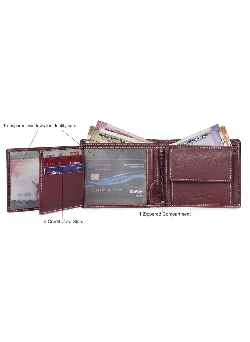 URBANFOREST URBAN FOREST Oliver Brown Leather Wallet for Men with Box - Image 4