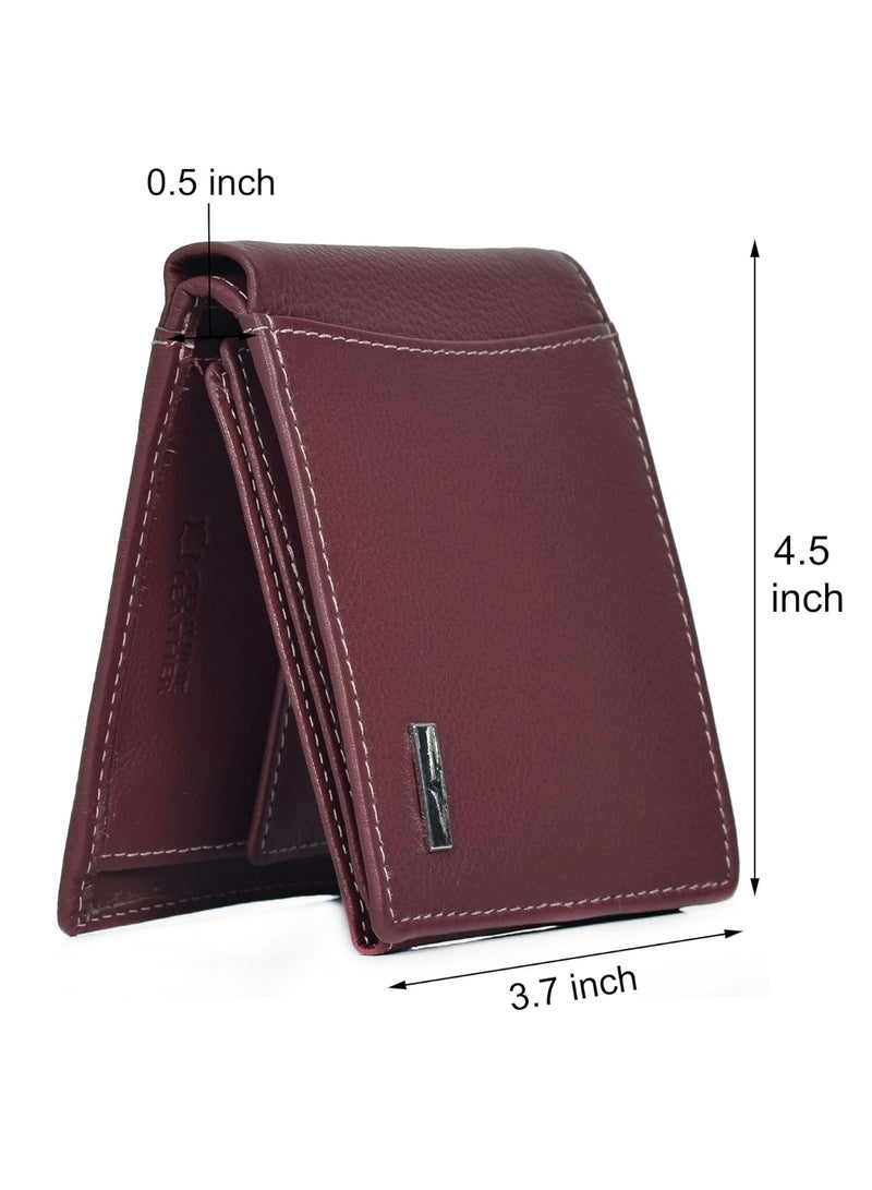 URBANFOREST URBAN FOREST Oliver Brown Leather Wallet for Men with Box - Image 3