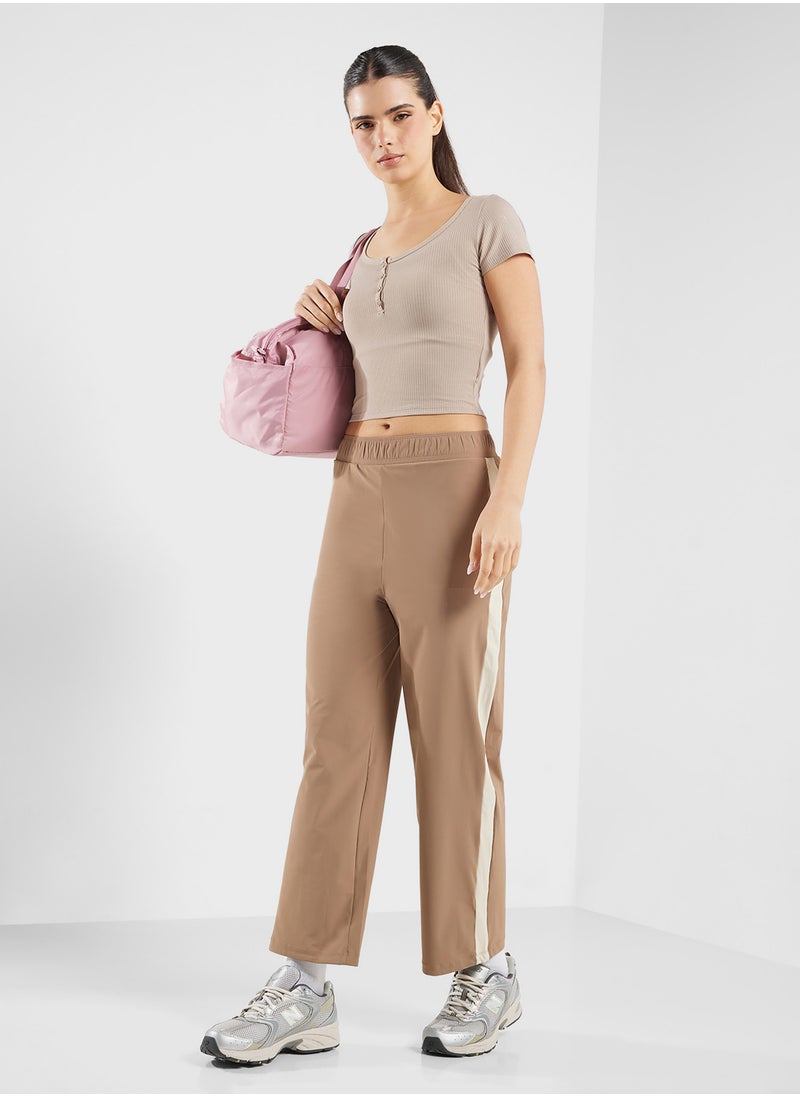 FRWD - Soft Button Up Fitted T-Shirt - Image 1