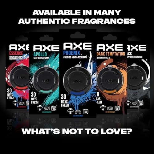 AXE 3D Hanging Gel Car Air Freshener (Black Scent, 1 Pack) - Image 5