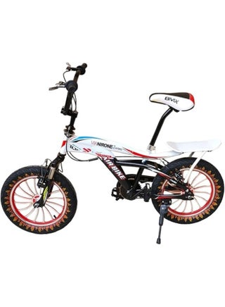"Aluminum bike size 16 in white color with a BMX seat, equipped with a kickstand." - pzsku/Z4AC3C80200C5669C9315Z/45/_/1725781767/65518318-7f98-4ef0-8e36-20fccfd18ef2