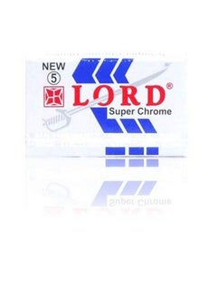 Lord Super Chrome Double Edge Safety Razor Blades 100 Blades (20X5)  - Image 3