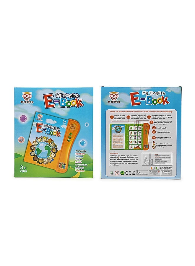 يو كليفر كتاب تعليمي إلكتروني، لوح قصص تعليمي باللغة الإنجليزية، لعبة تعليمية للأطفال - Image 1