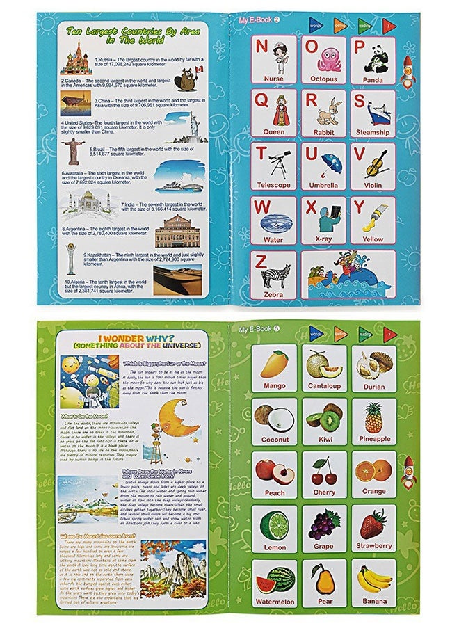 يو كليفر كتاب تعليمي إلكتروني، لوح قصص تعليمي باللغة الإنجليزية، لعبة تعليمية للأطفال - Image 4