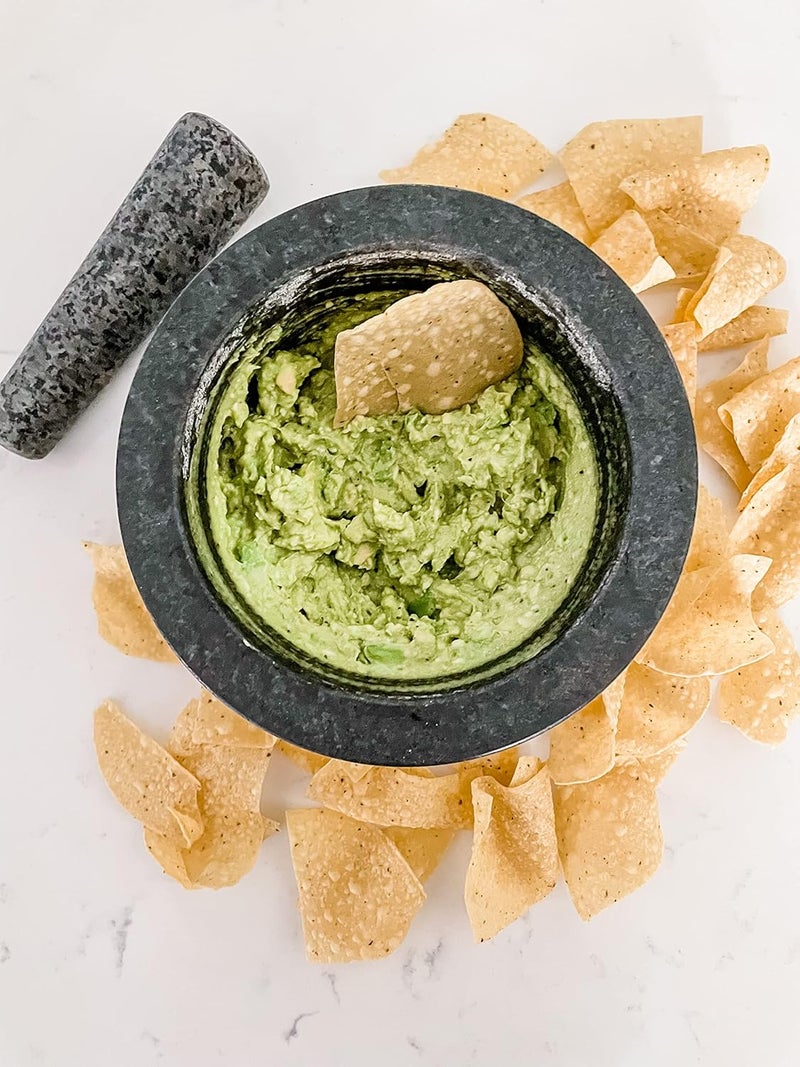 Cilio by Frieling Goliath Natural Granite Mortar and Pestle Set, Grinder for Spices and Seeds, 5 Inches Tall - Image 5