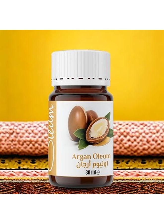 أوليوم زيت أوليوم أرجان مغربي نقي - 30 مل - زيت طبيعي 100% وعصرة باردة للعناية المكثفة بالشعر والبشرة. - Image 3