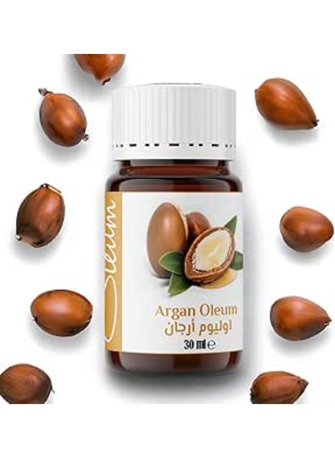 أوليوم زيت أوليوم أرجان مغربي نقي - 30 مل - زيت طبيعي 100% وعصرة باردة للعناية المكثفة بالشعر والبشرة. - Image 4