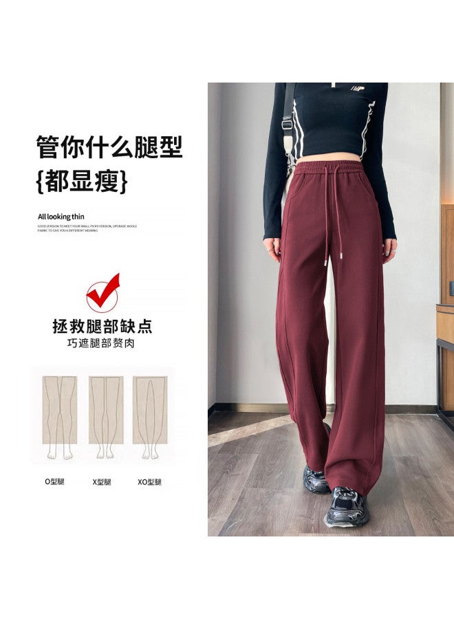 Hstyle Banana Pants Women 2025 Spring/fall High-end Fashion Comfortable High-waist Slimming Casual Office Wear Versatile Wide-leg Trousers - Image 5