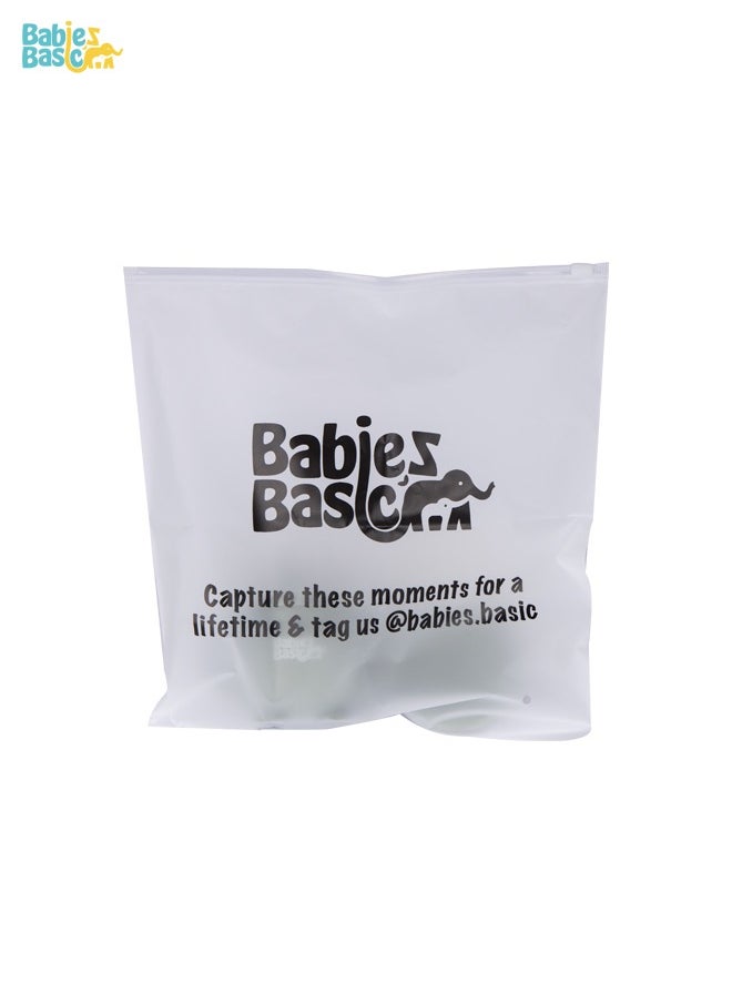 Babies Basic - Multi Purpose 2 In 1 Silicone Cup With Interchangable Straw And Snack Lid - Image 1
