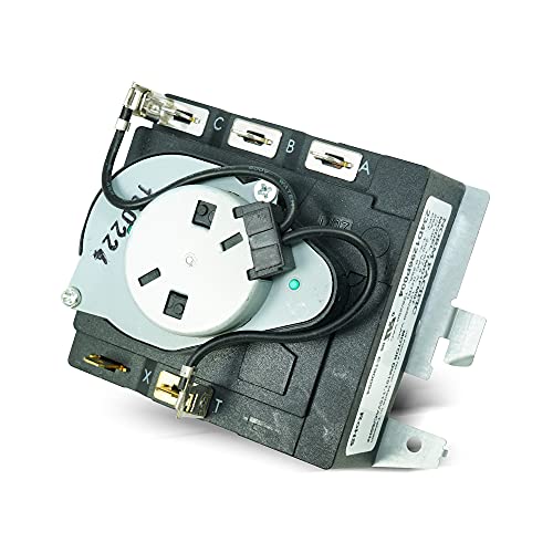EVERTECHPRO WE4M532 OEM Timer for GE Dryer WE04X25280 WE4M362 WE04M0532, 234D2377P005, 234D1296P004, TMD1FM07 - Image 1