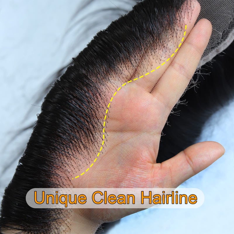 BEEOS 13x4 SKINLIKE Real HD Lace Frontal Only, 0.10mm Ultra-thin Invisible HD Lace Vivid Pre-plucked Hairline Bleached Knots Straight Human Hair 18 Inch - Image 4
