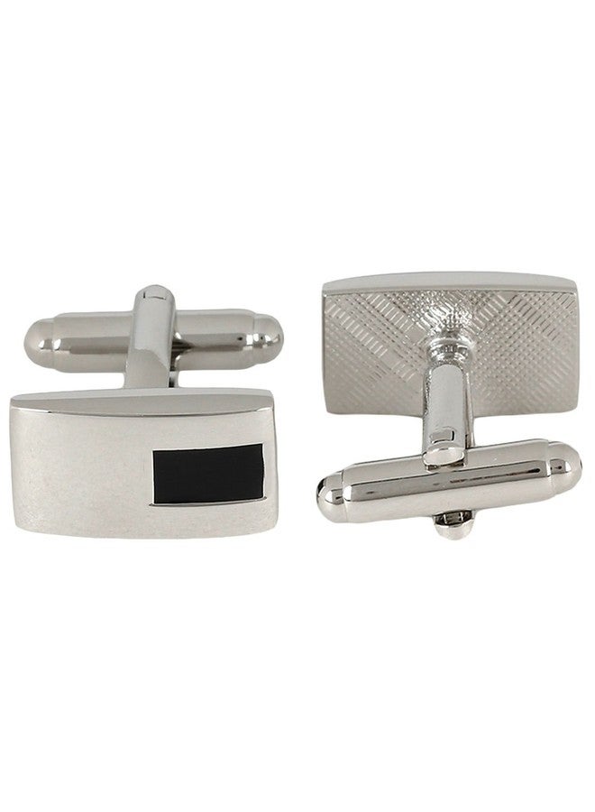 Peluche Black Onyx Stone Cufflinks for Men - Image 3