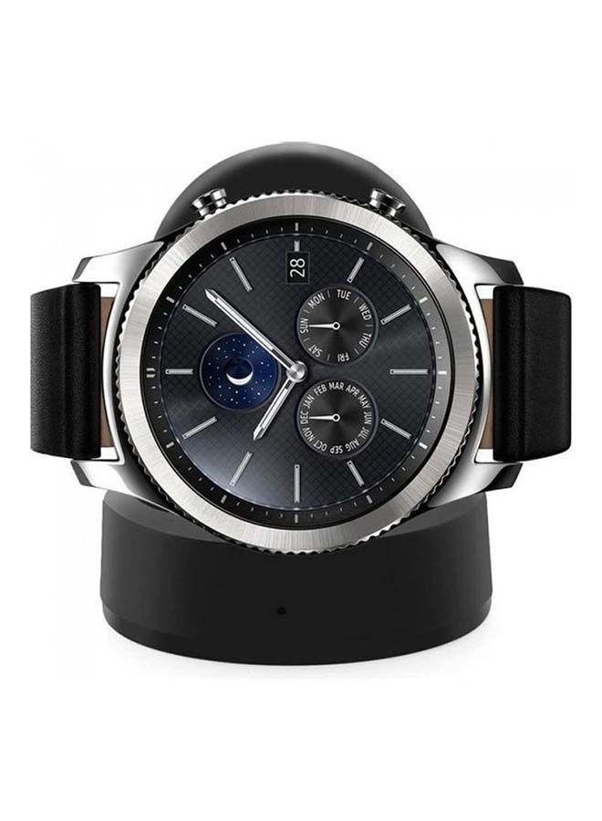 NIBEMINENT Wireless Charger For Samsung Gear S3 Frontier/S3 Classic Watch black - Image 2