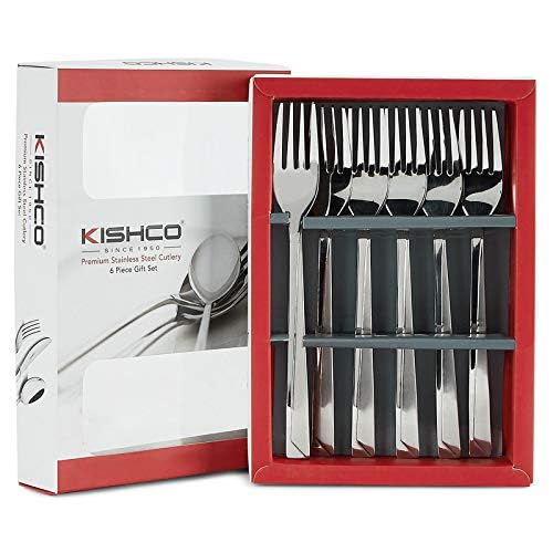 Kishco Stainless Steel Olympus DessertDinner Fork Pack of 6 - Image 2