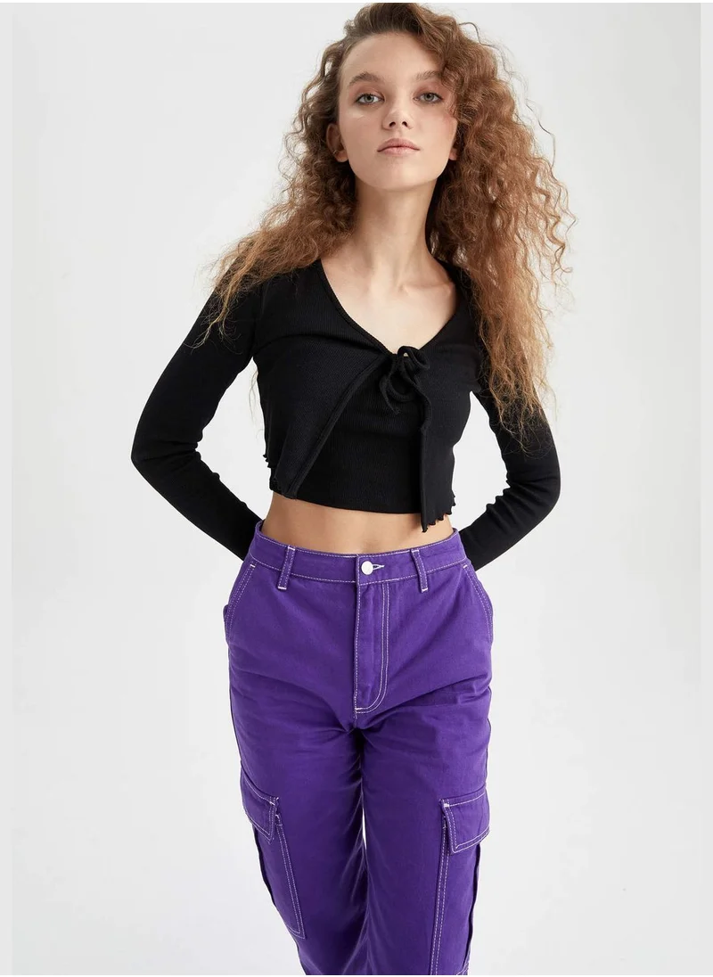 DeFacto Woman Fitted Knitted Cardigan