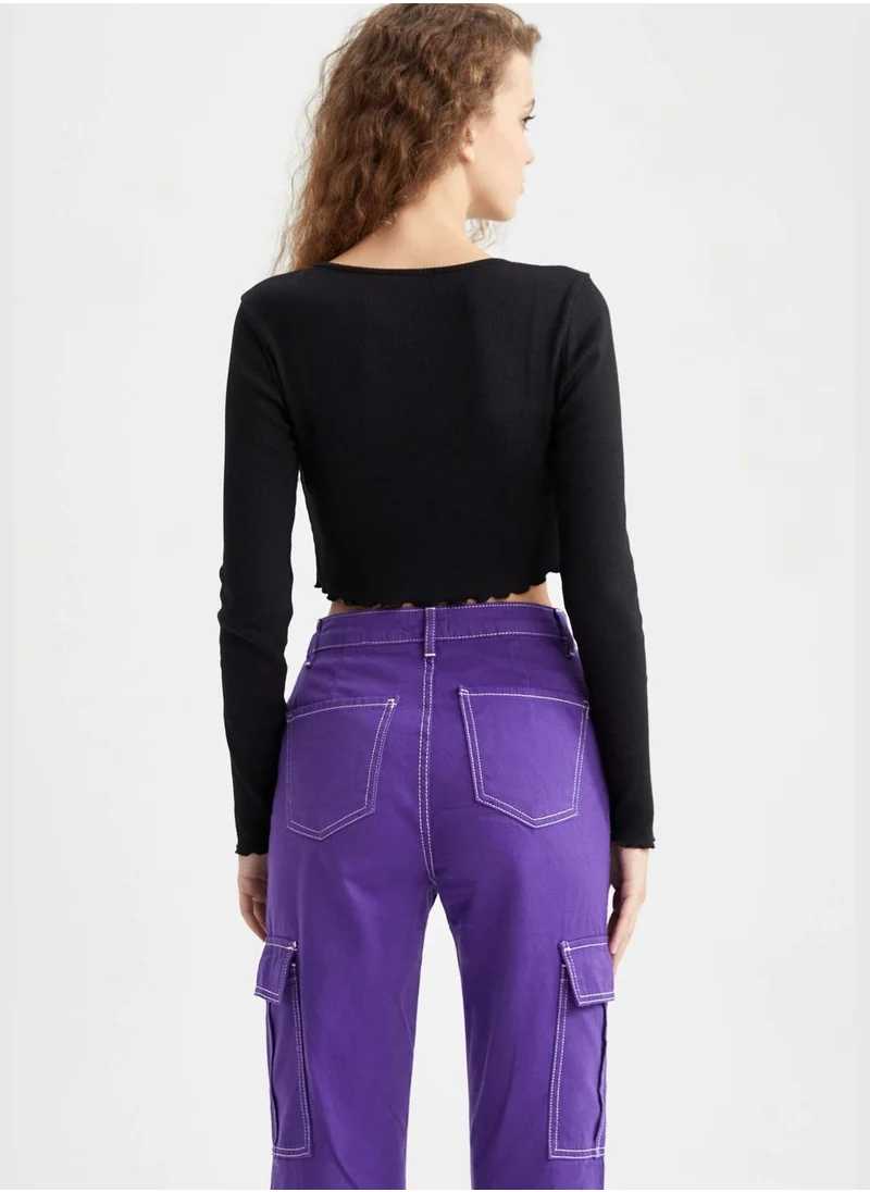 DeFacto Woman Fitted Knitted Cardigan