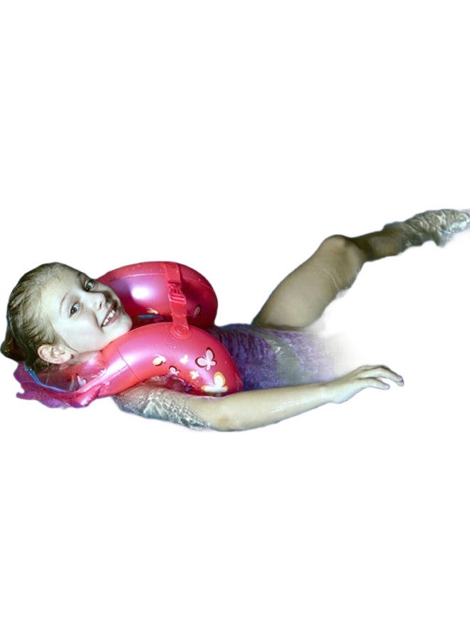 Swimming Fun Yonglebao, 7Th Generation Snake-Shaped Swim Ring, Children'S Thickened Ring-Type Inflatable Swimming Ring, Red M Size, Double/3 Air Chambers Randomly Sent - Image 3