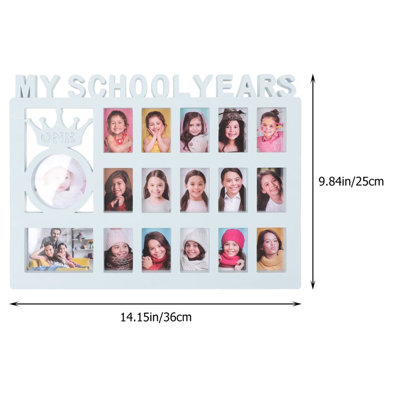Year Photo Display Holder School Year Photo Display Frame Collage Frame - Image 3