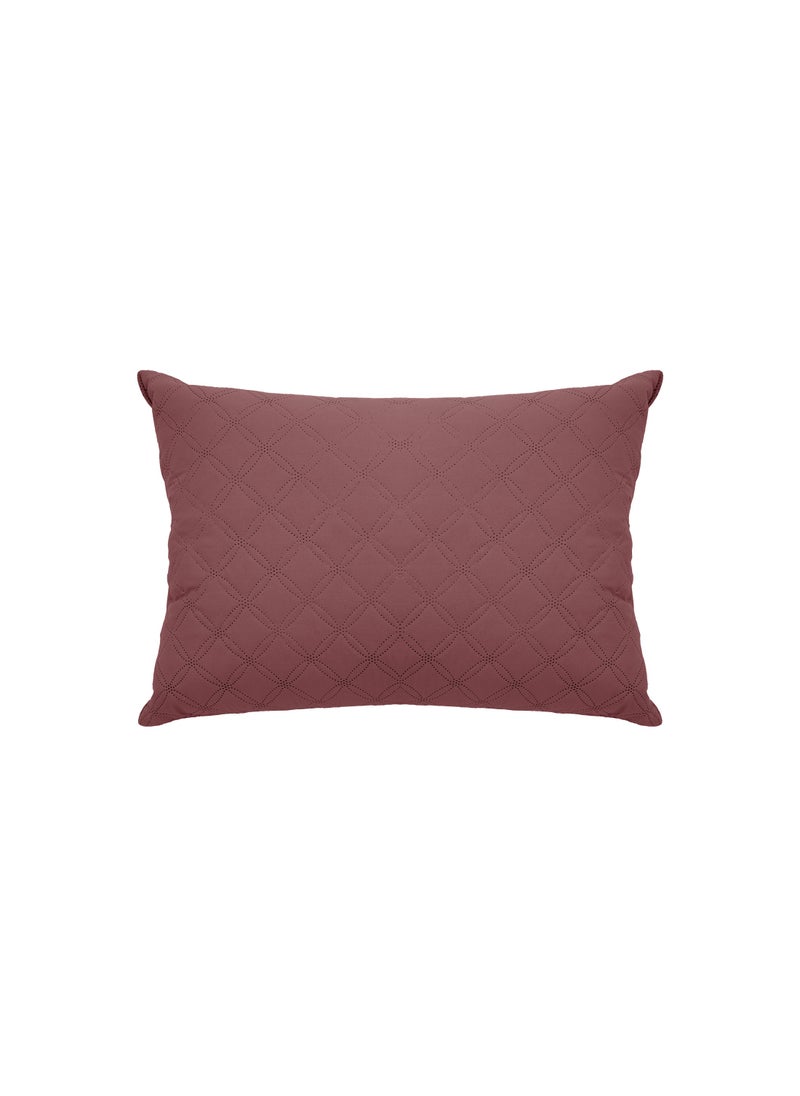 GOODNIGHT Cotton Plus Pillow Hypoallergenic Side And Back Sleeping Pillows For Neck And Shoulder Support chestnut  - Image 1