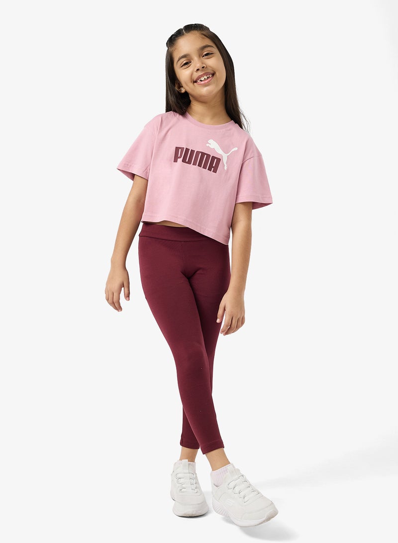 PUMA Youth Essential Logo Shorts - Image 4