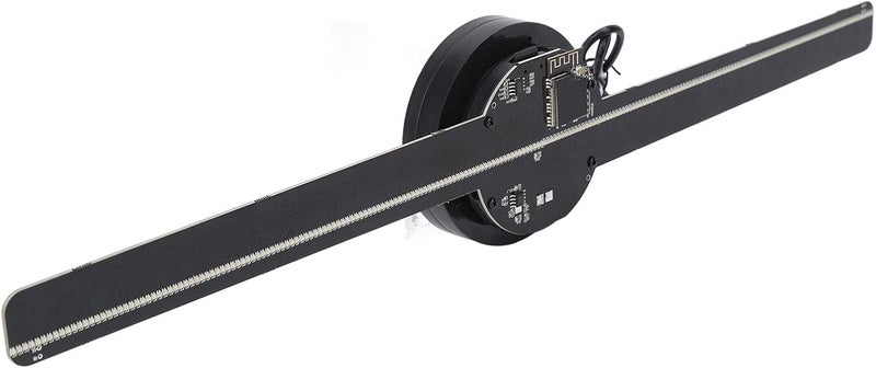 klarako 3D Hologram Fan, Hologram Fan 224 LED Light Beads High Resolution 3D Advertising Player for Business Store Shop Bar 100‑240V (US Plug 100‑240V) - Image 1