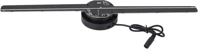 klarako 3D Hologram Fan, Hologram Fan 224 LED Light Beads High Resolution 3D Advertising Player for Business Store Shop Bar 100‑240V (US Plug 100‑240V) - Image 2