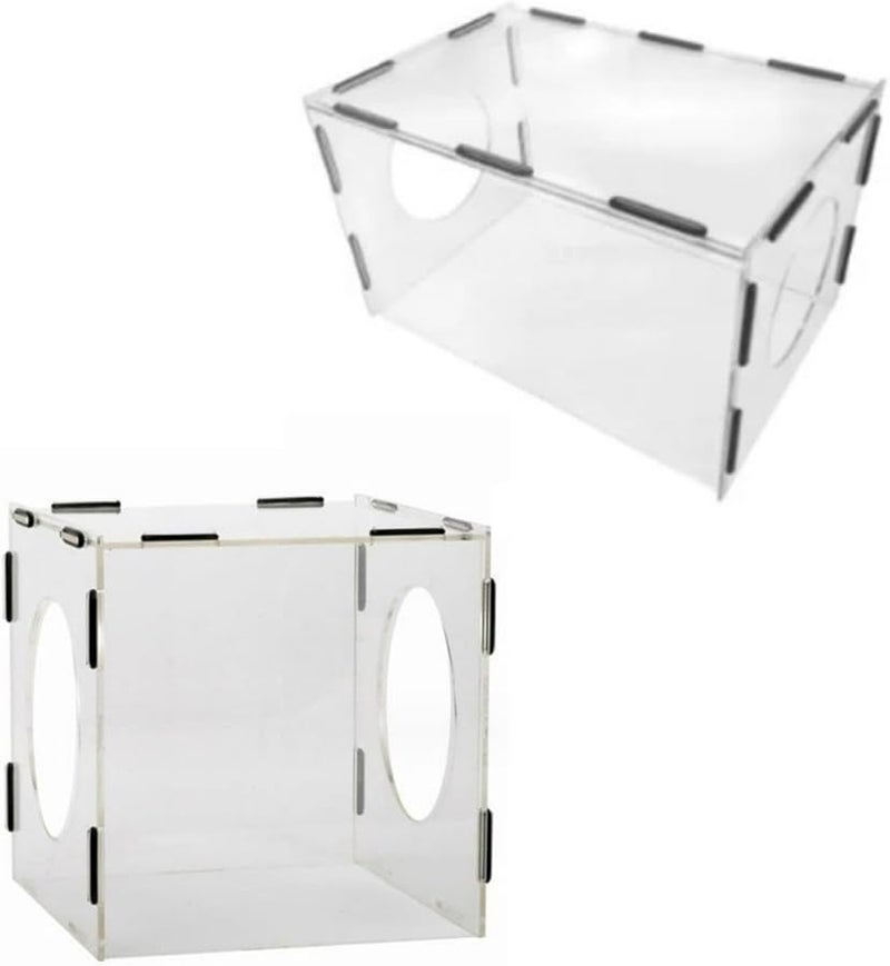 Transparent Dust Hood Cover For Grinding Polishing Engraving And Cutting 200x200x200mm - Image 1