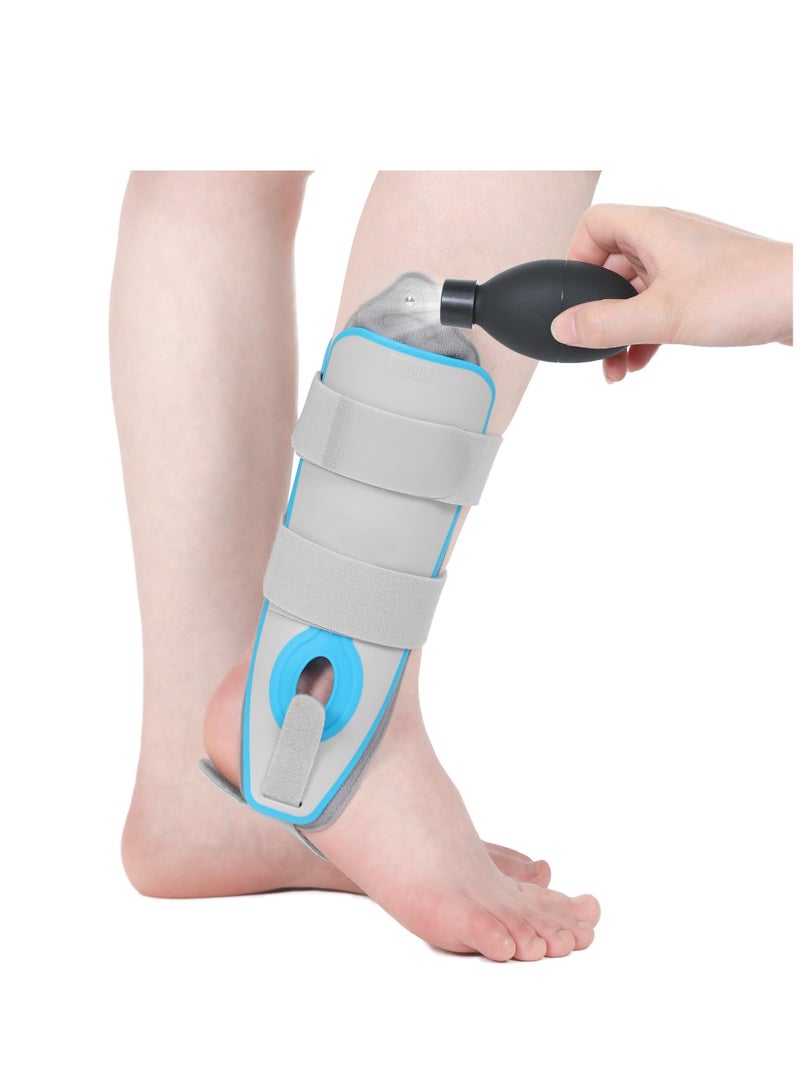 Adjustable Air Bag Ankle Brace Stabilizer, Comfortable Support for Injury Recovery, One Size Fits All - Image 1
