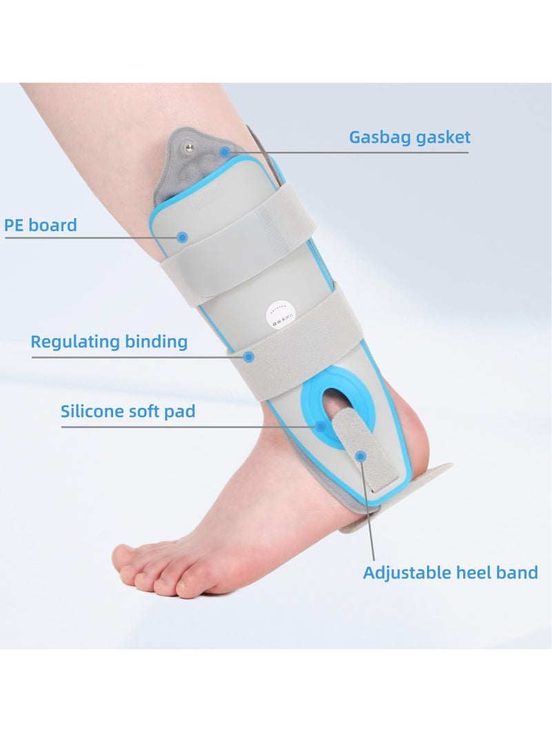 Adjustable Air Bag Ankle Brace Stabilizer, Comfortable Support for Injury Recovery, One Size Fits All - Image 3