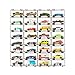 Saichotoy Display Case Compatible with Hot Wheels Stackable Toy Car Storage Transparent Organizer for Matchbox 164 Scale Diecast Cars 32 Packs Dark Tint Case Only - Image 3