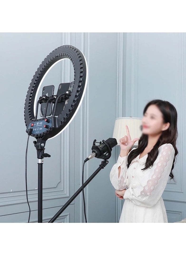 Pama 18N 18 Inch LED Photography Soft Ring Light With Tripod Stand  - Image 1