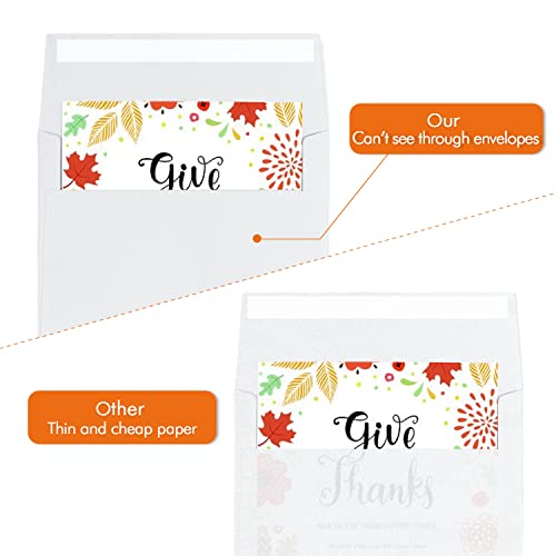 AZAZA A6 White Envelopes 4X6 100 Pack - Quick Self Seal,For 4x6 Cards| Perfect for Weddings, Invitations, Photos, Graduation, Baby Shower| 6.5 x 4.75 Inches (A6) - Image 4