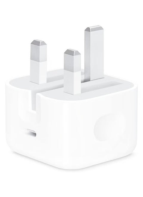 20W USB-C Fast Charger – Compact Wall Adapter, High-Speed Charging for iPhone 15/14/13/12/SE 2020/11/XR/XS/X & iPad