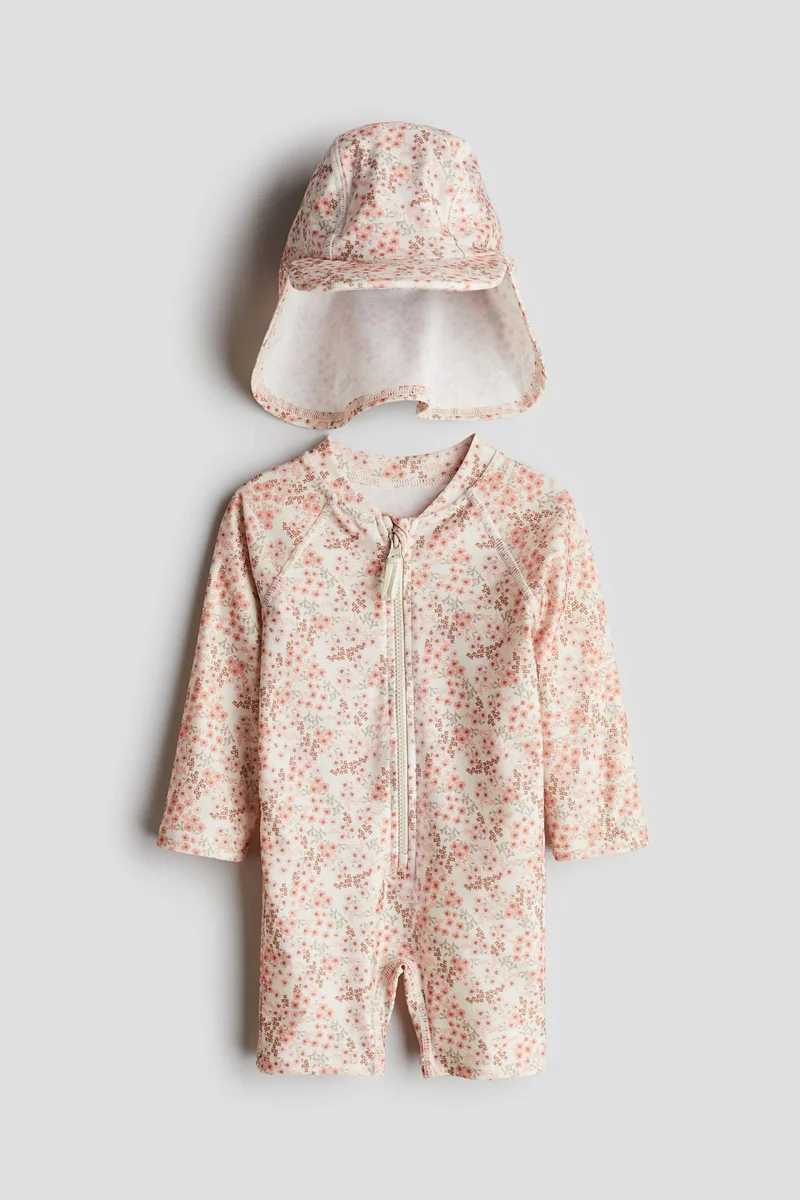 اتش اند ام طقم للحماية من الشمس بمعيار 50