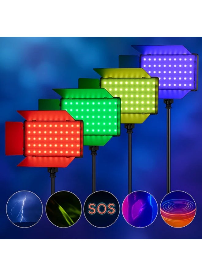 FX Studio 50W RGB LED Panel with Dual Battery Kit & Charger - ( U800+ ) - Image 2