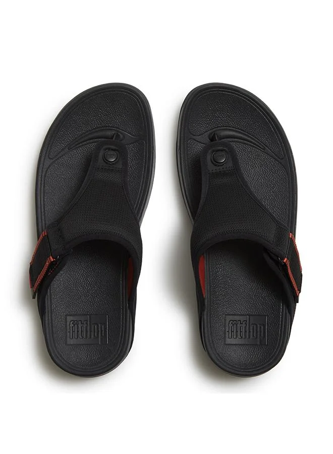 Fitflop TRAKK MENS ADJ. W/RESISTANT MESH TOE-POST SANDALS