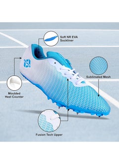 Nivia Men's Exercise & Fitness | Lightweight Comfort | removable Spikes | Mesh upper tith TPU Film  - Image 2
